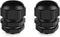 Cable Gland 2 Pack 1" NPT Waterproof Adjustable Connector Strain Relief Cord Connectors with Gaskets