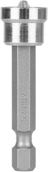 Screwdriver Bit, PH2 Drywall Screw Setters, 2 Inch, 6 Pieces, Transparent plastic case by Protorq
