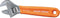 Klein Tools O5064 Adjustable Wrench, Extra-Capacity Jaw, Forged Heat-Treated Alloy Steel, SAE,
