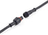 5Pairs 5pin Black Electrical Connector, LED Connector for LED Lights, 20cm Extension Cable