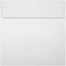 LUXPaper Square Invitation Envelopes | Peel & Press | 6 1/4" x 6 1/4" | Bright White | 70lb. Text | 50 Qty by LUXPaper