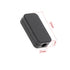 Waterproof Electrical Project Case, Power Junction Box with Cover, Black Plastic (40 x 20 x 11mm), 10 Pack
