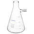 Glass Filtering Flask, 500 ml Heavy Wall Borosilicate, Bolt Neck with Tubulation