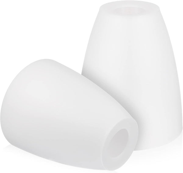 Beaupretty 2pcs Plastic Lamp Shade Replacement Horseshoe Lampshade Small White Lamp Cover