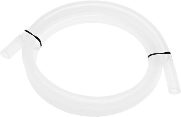 DMiotech 1/4" ID 1/2" OD 5 Feet Clear Silicone Tube, Industrial Tubing for Water Air Pump