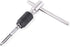 Mesee 6 Pcs Tap Wrench Tool Set - Adjustable T-Handle Ratchet Tap Holder Wrench for Metric Plug T-Taps