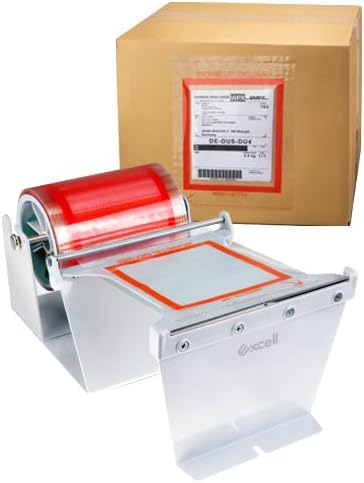 Excell Label Protection and Pouch Tape Dispenser (ET-601GR): 6 in. width (Grey)
