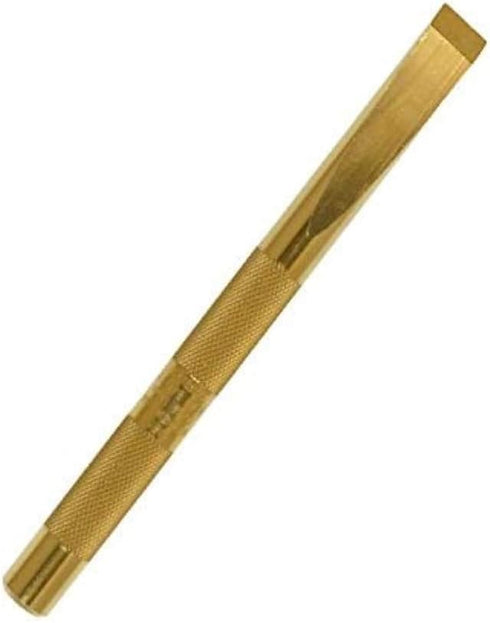 Mayhew Tools 10658 Knurled Brass Scraper, 5/8" & 16mm x 6-1/2"