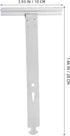 4Pcs 7.87X3.93 Inches Aluminum Alloy Hanging Plates for Roller Shutters Window Hardware Repair Accessories Spring