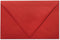 LUXPaper A9 Contour Flap Invitation Envelopes | 5 3/4" x 8 3/4" | Ruby Red | 80lb. Text | 50 Qty