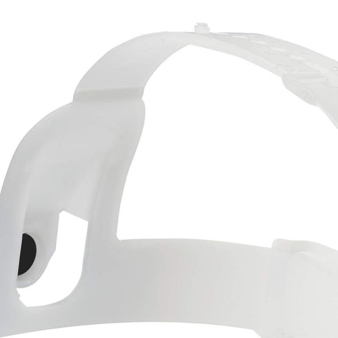Sellstrom S39000 Single Crown Safety Face Shield with Pin Lock Headgear, Plastic, Blue (Window Not Included)