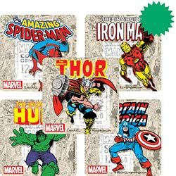 SmileMakers Marvel Classic Stickers, 100 per Pack for Prizes and Incentives