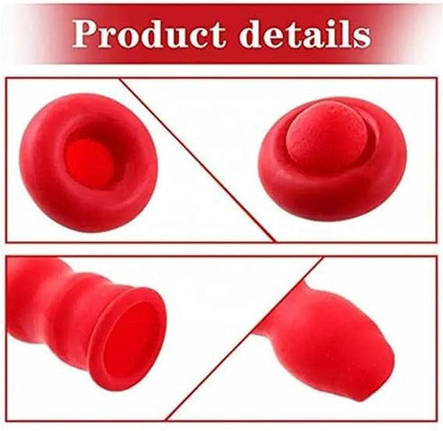 10Pcs Red Caulk Cap, Universal Fit Caulk Tube Sealing and Preserving Latex Caps for Adhesive Caulk
