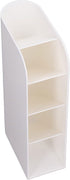 Zerodis Vertical Pen Organizer - White Desk Organizer Pen Holder for Office, School, Home & Art Supplies