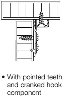 Set 4 Noval K Extended Steel Bed Fitting