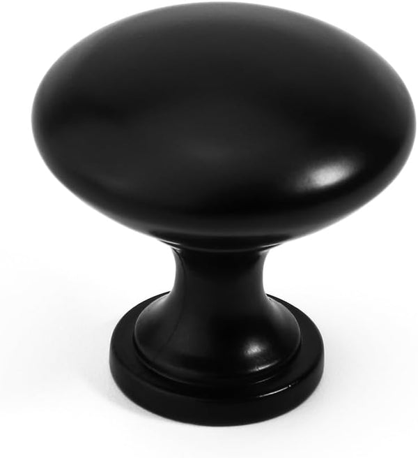 Drawer Knobs Kitchen Cabinet Knobs: Modern Matt Black Furniture Pulls - 2 Pack