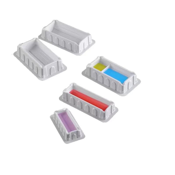 25ml Reagent Reservoir, Polystyrene, White, RNase/DNase Free, Pyrogen Safe (Pack of 50)