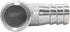 Joywayus Stainless Steel Hose Fitting, 90 Degree Elbow, 5/8" Barb x 1/2"NPT Male Pipe for Water/Fuel/Air