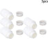 Othmro PE Plastic Lab Chemical Reagent Bottles 5pcs, 51ml/1.72oz Wide Mouth 28mmID Round Sample Liquid Storage Container Sealing Bottles White with Cap by Othmro