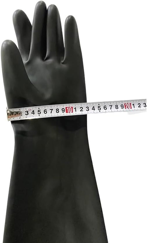 DYKWSWYX 55CM 1 Extended Arm Brewing Gloves - Durable Plastic, Chemically Resistant for Home Brewing, Winemaking