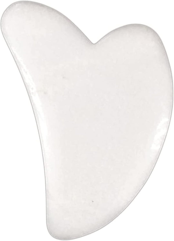 MUOBSBJRX Gua sha Scraper Board Natural Gouache Scraper Jade Massage for Face Neck