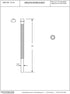 Westbrass D116-03 1/2" x 12" Corrugated Riser Supply LIne for Faucet and Toilet, Polished Brass by Westbrass