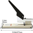 M&G Heavy Duty Stapler, 1000 Staples, 100 Sheet High Capacity, Large Metal Office Stapler - Black & White