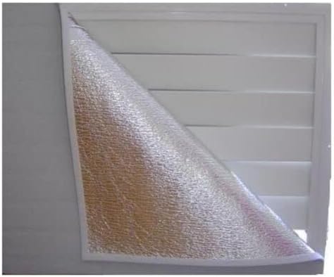 Trade Winds House Attic Ceiling Fan Shutter Cover Reflective Poly Core 48" x 36"