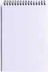 Steno Pads, 3Pack Note Pads, Pure White Thick Paper, 60 Sheets, 6” x 8” (Blank Paper) by Twinkle