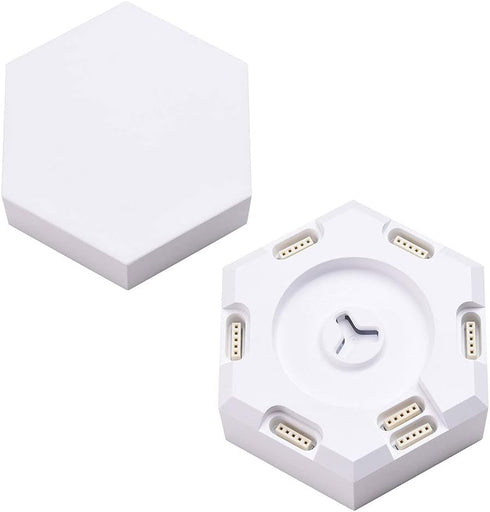 Yescom APP Control Smart LED Light Panels Hexagon Expansion Kit, 16 Million Colors Touch Lamp for Gaming Room