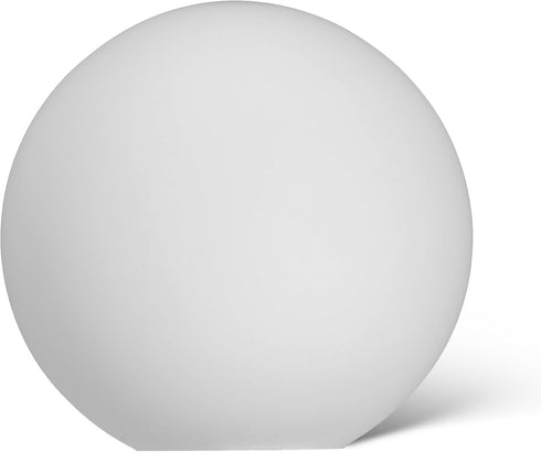 ULTECHNOVO Frosted Glass Globe Lamp Shade 8 Inch round White Milk Glass