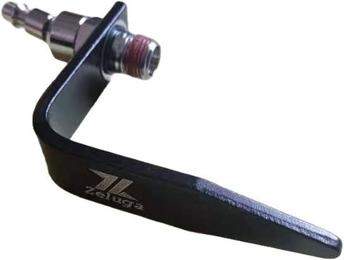 22-414 Heavy Duty Aluminium Pneumatic L-Shaped Rafter Hook for Nail Guns with 3/8in. Male NPT Fitting