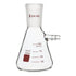 stonylab Filtering Flask, 100 ml Heavy Wall Borosilicate Glass Filter Flask with 24/40 Standard Taper Outer Joint, Bolt