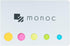 Pilot Acroball T series, Retractable Ballpoint Pen, 0.5mm Black Ink, 5 Body Colors set &"monoc" Sticky Note(Japan Import)