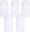 1 oz Wide Mouth Lab Reagent Bottle, 5 Pcs Laboratory Grade Chemical Container, Leak-proof HDPE Bottle