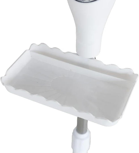 RustyVioum 16x Magnifying Lamp LED Magnifier Light Diopter LED Magnifying Floor Stand Lamp Adjustable Arm and Rolling
