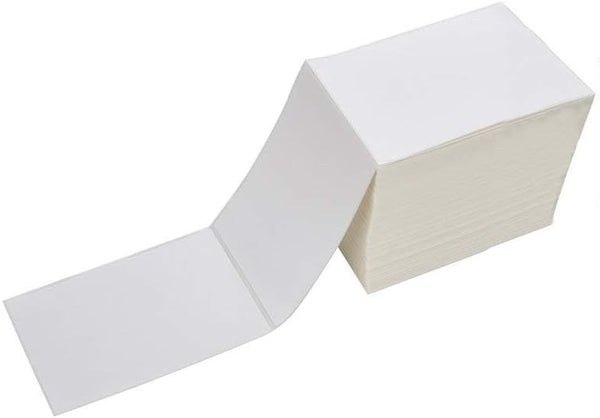 Immuson 4 x 6 Direct Thermal Shipping Labels with Perforations, Pack of