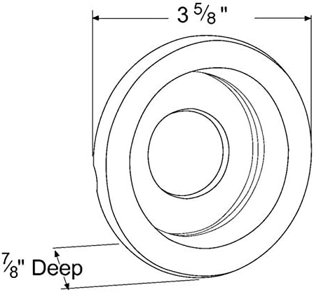 Grote 94000 Open Grommet Kit (91410 + 67050) 3" Hole Grommet