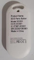 Caregiver Pager Wireless Call Button System, Personal Alert Panic Button for Home Elderly Nurses Calling System