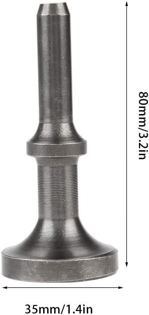Pneumatic Air Hammer Bit, Chrome Molybdenum Steel Extended Length Impact Tool for Automotive Industry (80mm)