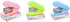 Mini Stapler Set Manual Stapler with 400 Staples Papers Document Binding School Students Stationery Office Supplies by SEIWEI