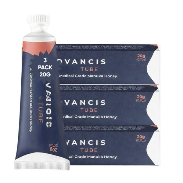 Generic 3 PACK - Medical Grade 100% Manuka Honey Gel Tube Natural Healing