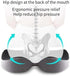 Generic Tailbone Orthopedic Memory Foam Prostate Cushion - Non-Slip Support for Sciatica & Back Pain Relief - Comfort