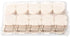 Mike Panel Cubicle Clip for Fabric Panels Standard Size Pack of 20, 40-Sheet Capacity, White