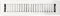 Precision Flow 2"x 10" Steel Floor Register, 2 Way Louvered Design in Glacier White Finish for Home Vent Covers