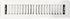 Precision Flow 2"x 10" Steel Floor Register, 2 Way Louvered Design in Glacier White Finish for Home Vent Covers
