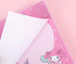 Cute Melody Self-Adhesive Sticky Notes, Memo Pad with 4 Designs x 20 Sheets, Total 80 Sheets, Design May Vary
