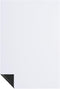 PATIKIL Magnetic Dry Erase Whiteboard Paper - 18" x 12" Adhesive Board Sticker for Fridge Office, White