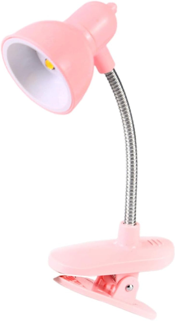 Generic Clip On Desk Lamp Flexible Portable Eye Protection LED Light, Clamp Design