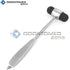 Hammer 2 Dejerine Percussion Diagnostic Instruments Stainless Steel Silver Sided Rubber Head